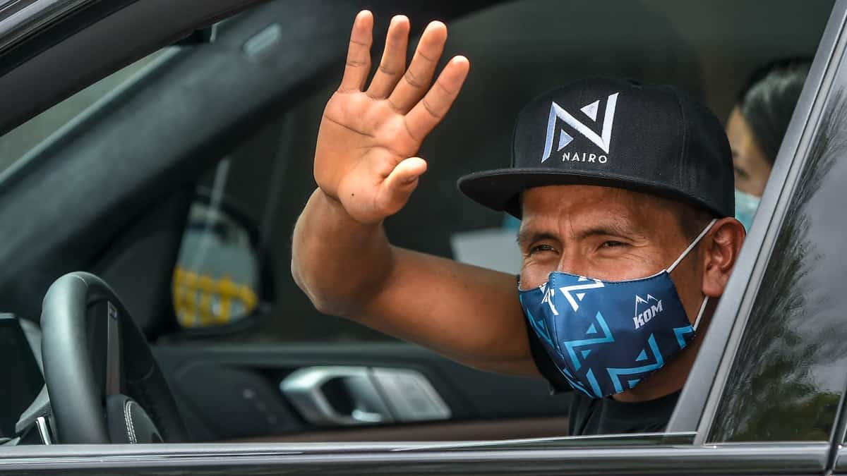 Foto: AFP Nairo Quintana y equipo Colombia: Mundial de Ciclismo de Ruta