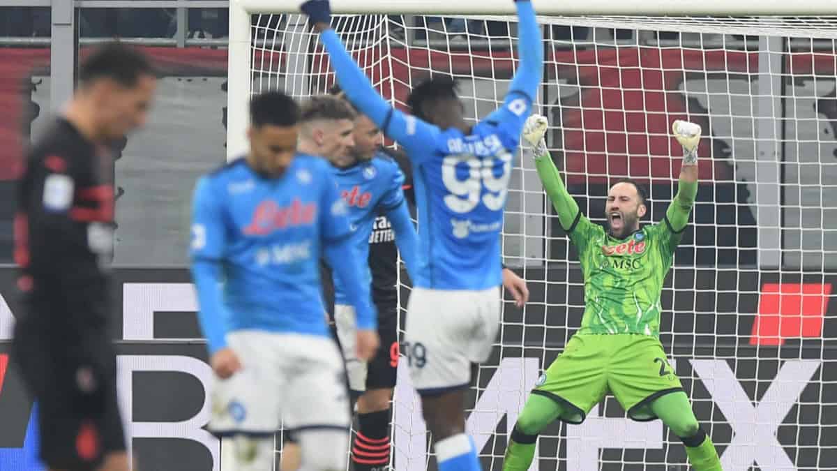 Milan 0-1 Napoli: gol, resumen y crónica: Liga BetPlay