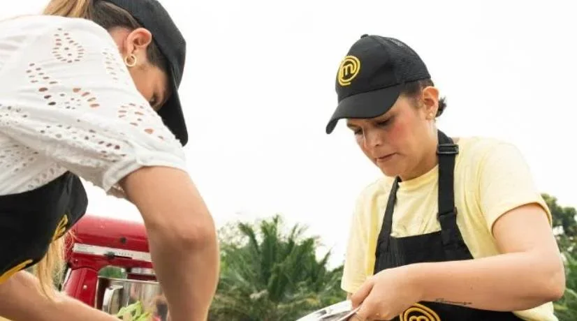 Natalia rompió en llanto en pleno reto de eliminación