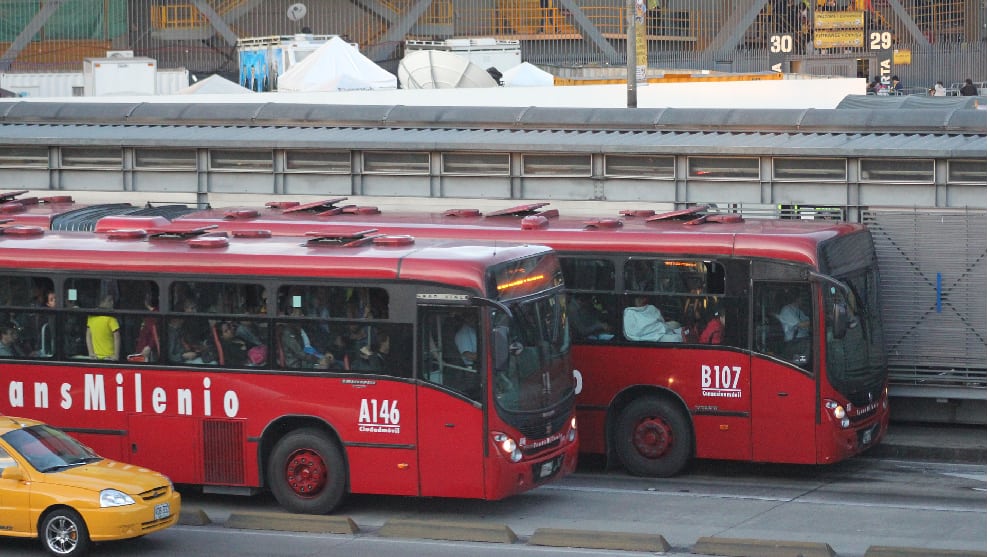 El hombre se transportó en servicio público