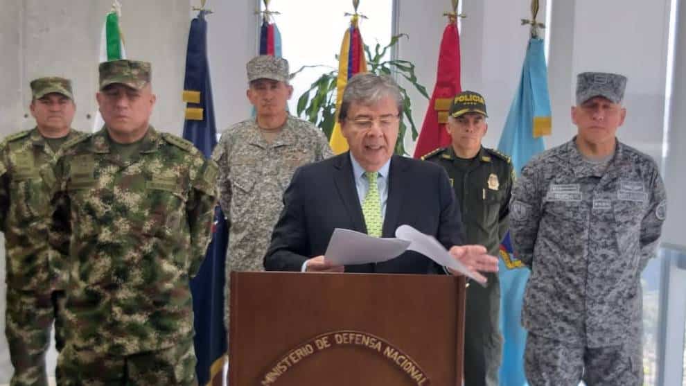 @MinDefensa/ Twitter Ministerio de Defensa ordena acuartelamiento de primer grado
