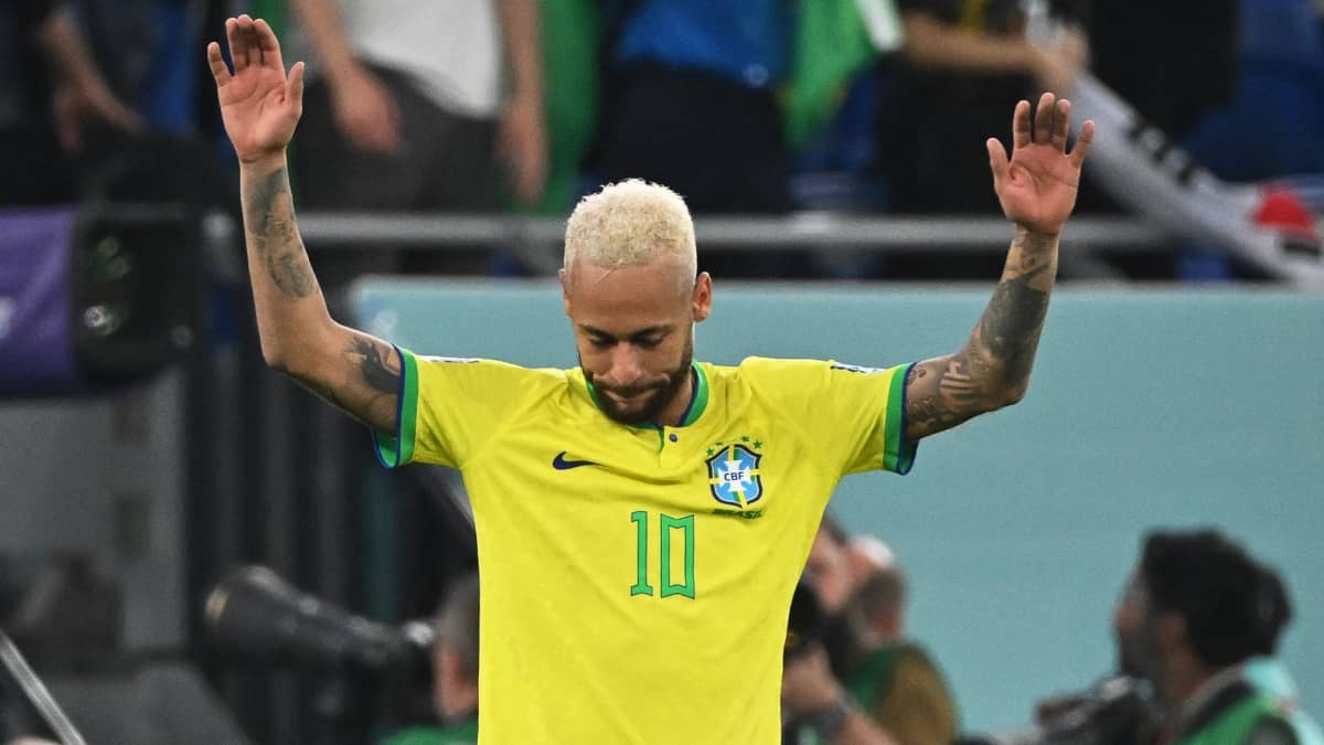 Foto: AFP Neymar confesó llorar mucho durante Mundial de Catar 2022
