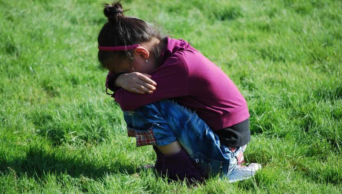 Niña quemada en Argentina