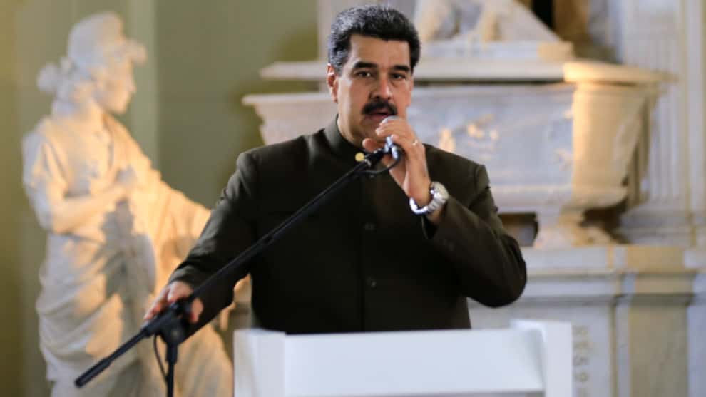 Delcy Rodríguez representará a Maduro. Foto: AFP