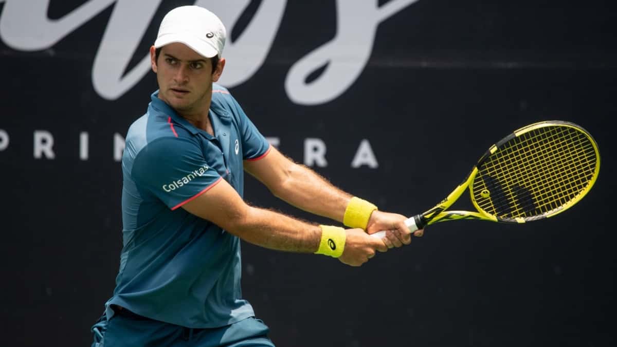 Nicolás Mejía sacó tiquete para la segunda ronda del Challenger Morelos