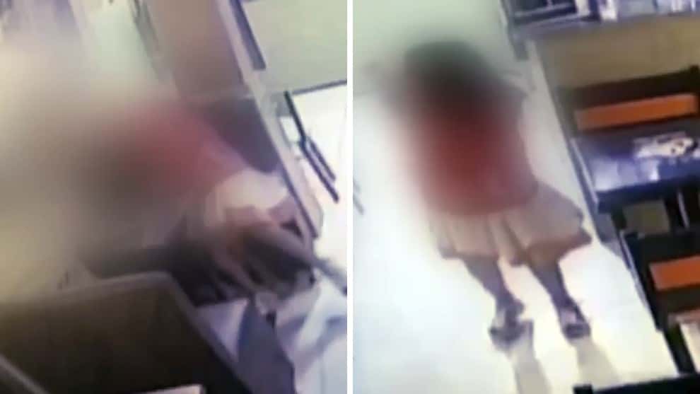 Golpean a niña en restaurante de Bogotá