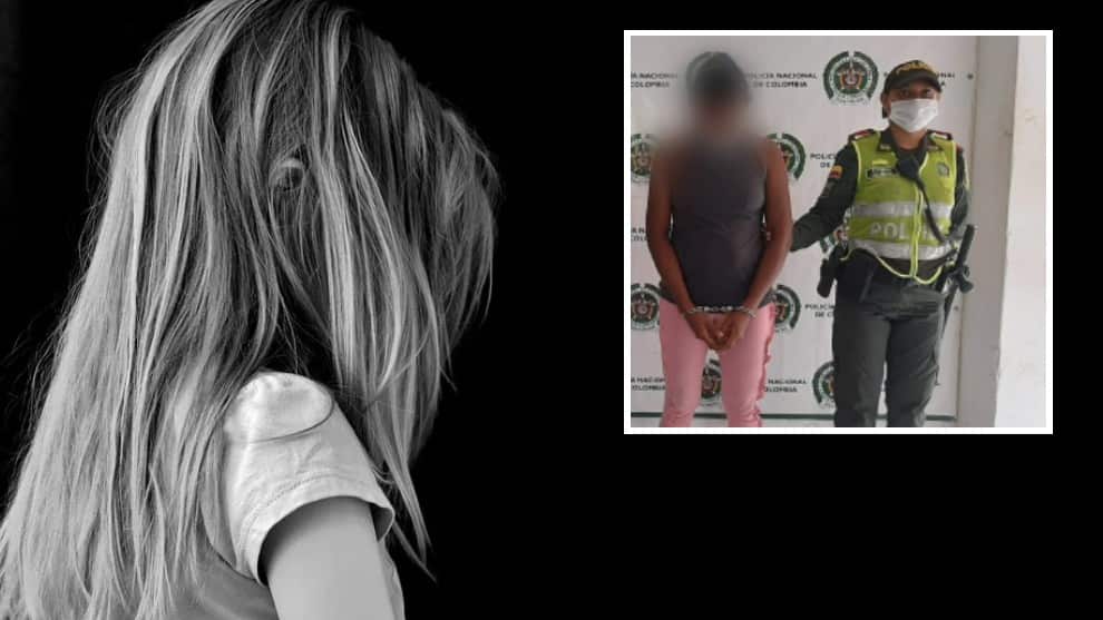 Niña quemada con cuchara