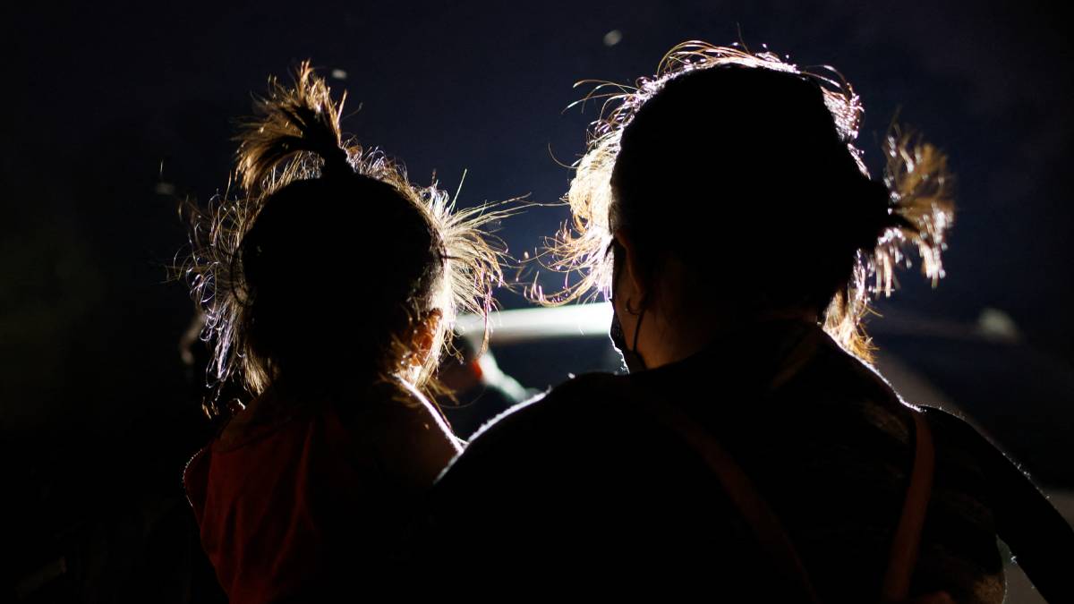 Foto: AFP/John Moore / Getty Images North America / Getty Images Abandonan a cuatro niñas y una bebé en frontera de EE.UU.