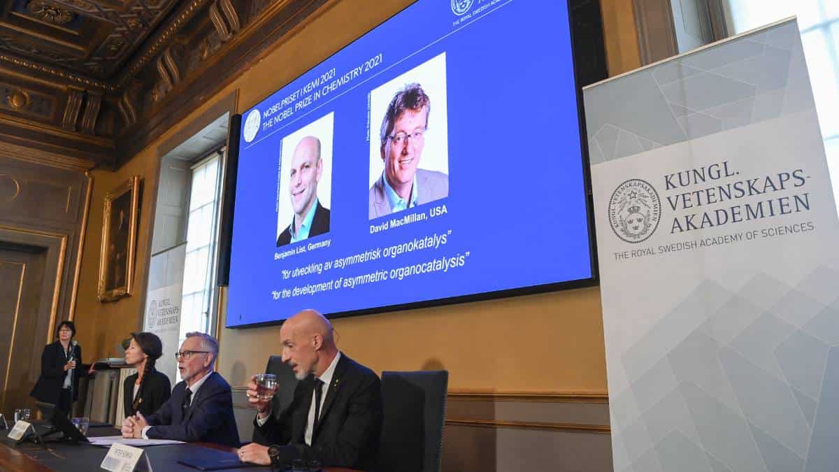 Benjamin List y David MacMillan recibieron Premio Nobel de Química