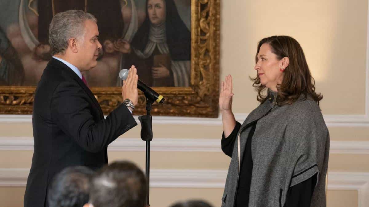 Natalia Ángel se posesionó como magistrada de la Corte Constitucional