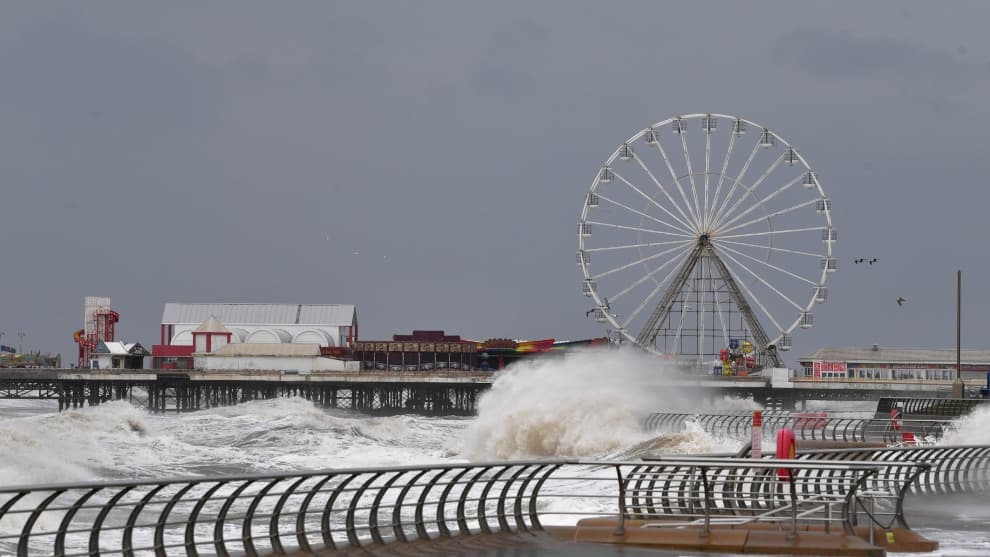 Tormenta Ciara al norte de Europa