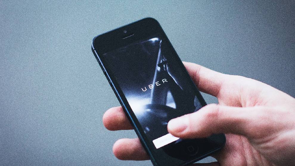 Uber teléfono aplicación