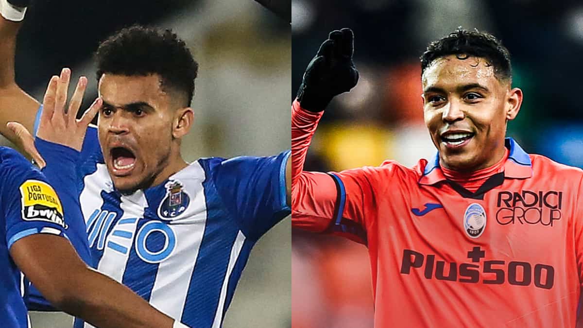Luis Díaz y Luis Fernando Muriel once ideal sudamericanos en Europa