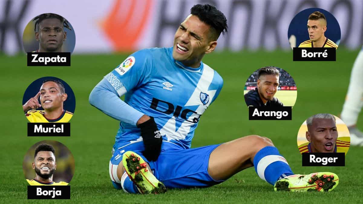 Las opciones para relevar a Falcao.