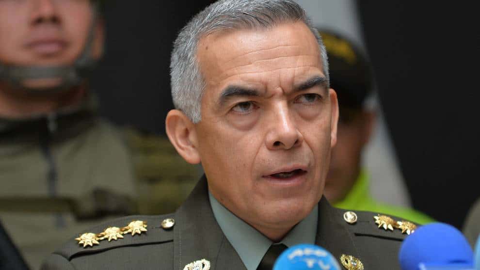 Óscar Atehortúa Policía Colombia