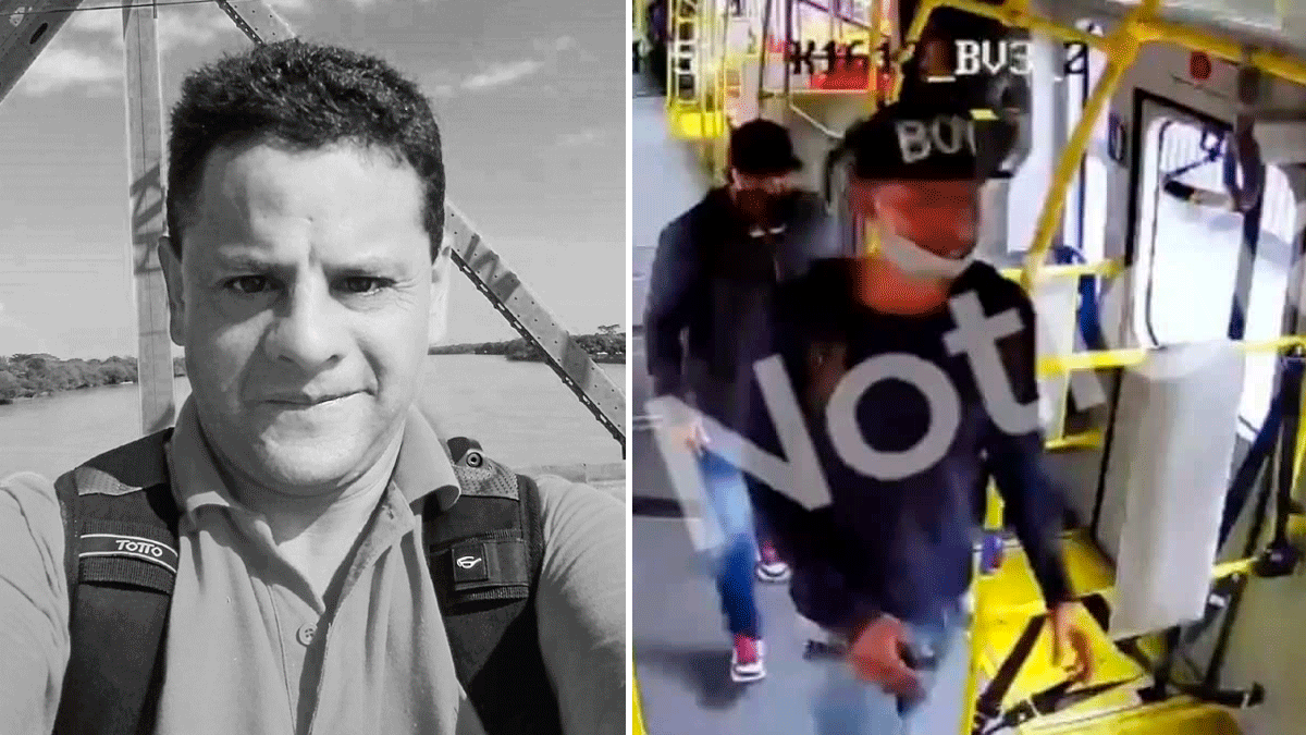 Oswaldo Muñoz, hombre asesinado en bus de Transmilenio