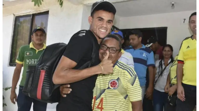 Luis Díaz le mandó un emotivo mensaje a su padre, momentos después de su liberación