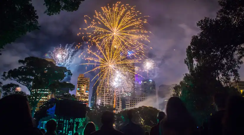 Foto: @cityofmelbourne (Twitter) Los países que ya celebraron Año Nuevo cuando el mundo comienza a dejar atrás el 2022