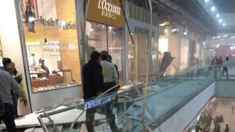 En los momentos de pánico que se vivieron se llegó a hablar de 14 personas lesionadas.