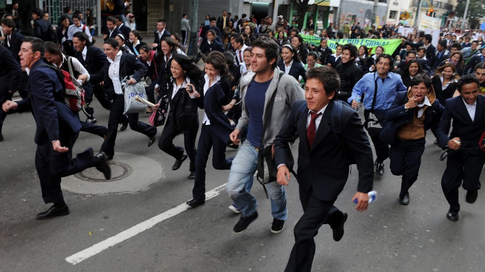 Fecode también participaría del paro. Foto: AFP