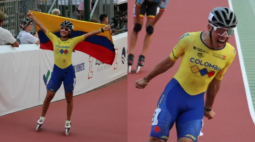 Patinadores colombianos llevan 19 medallas de oro en el Mundial de Italia