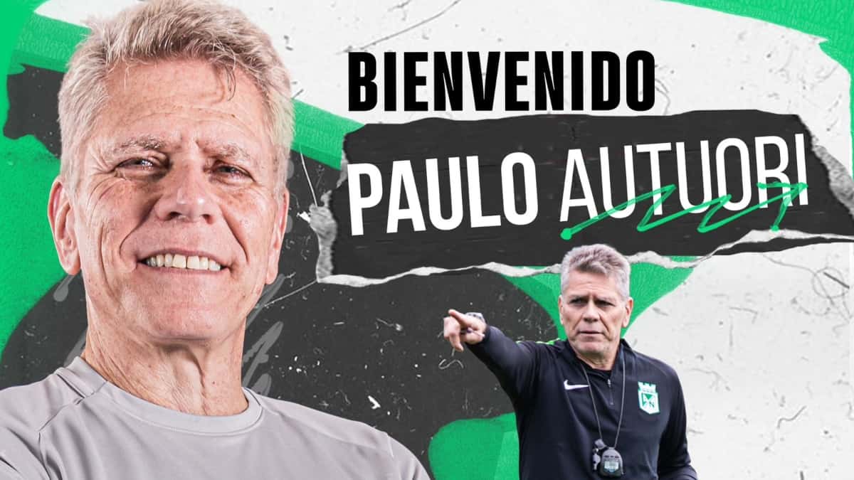 Foto: @nacionaloficial Paulo Autuori, nuevo técnico de Atlético Nacional: 3 de octubre