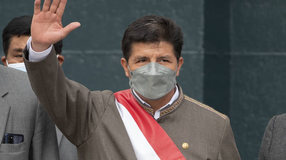 Pedro Castillo, presidente de Perú