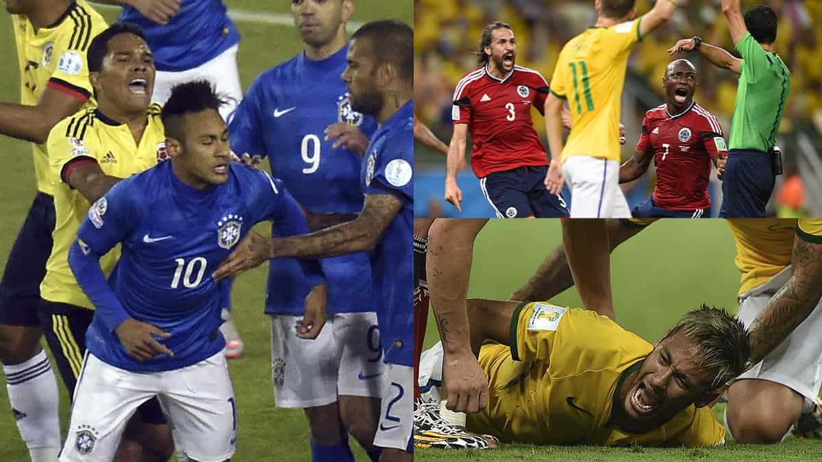 Colombia vs Brasil: las peleas más recordadas