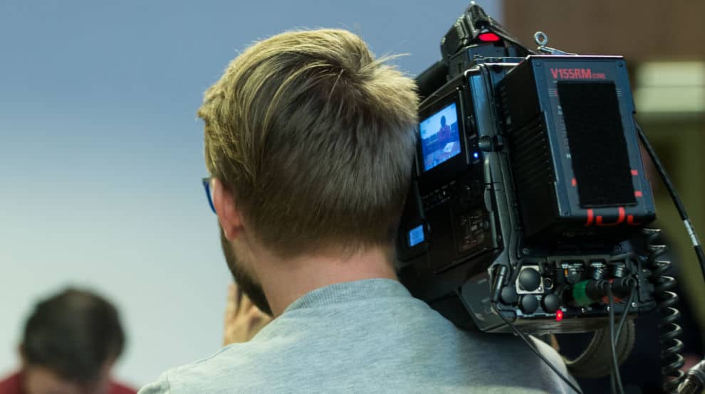 Cinco periodistas recibieron amenazas. Foto: AFP