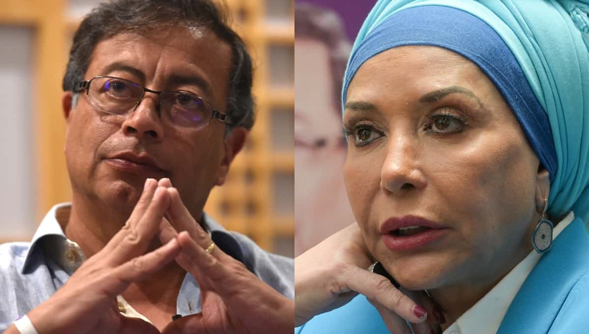 Gustavo Petro y Piedad Córdoba