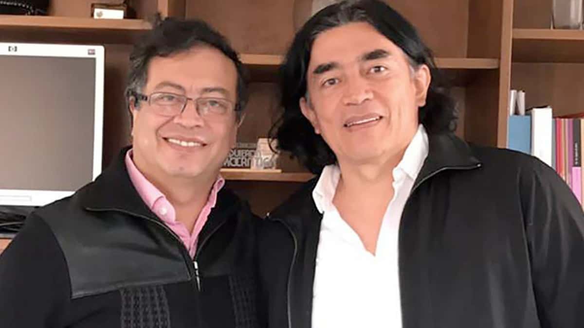 Gustavo Petro y Gustavo Bolívar