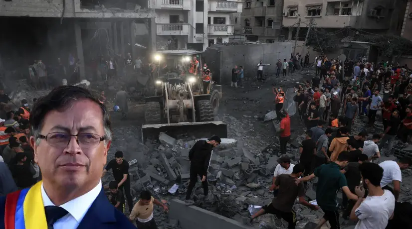 "Colombia enviará ayuda humanitaria a Gaza buscando el apoyo egipcio", anuncia el presidente Petro
