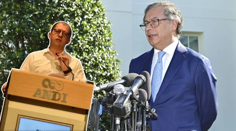 Petro respondió al discurso de Barbosa en la Andi