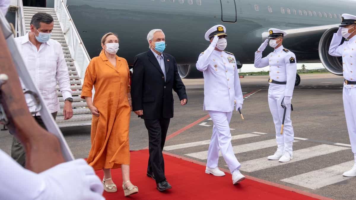 Sebastiá Piñera arribó a Colombia