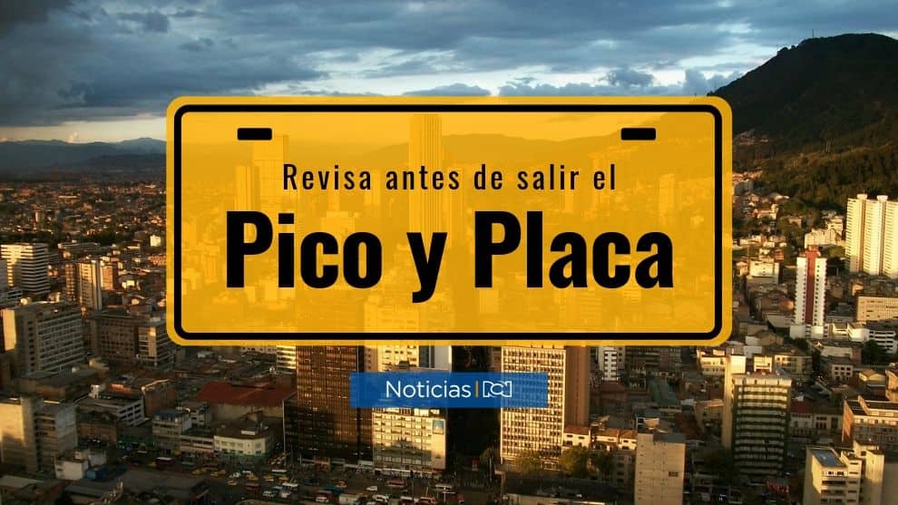 Pico y placa Colombia 2019