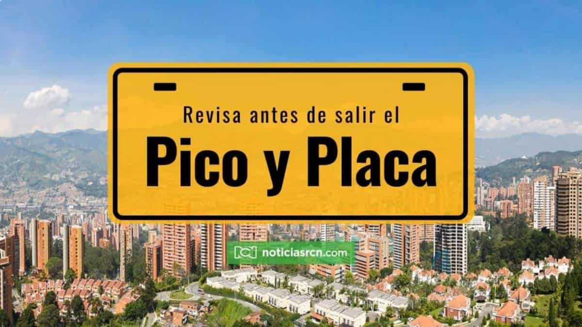 Pico y placa para este martes 20 de octubre en las principales ciudades de Colombia