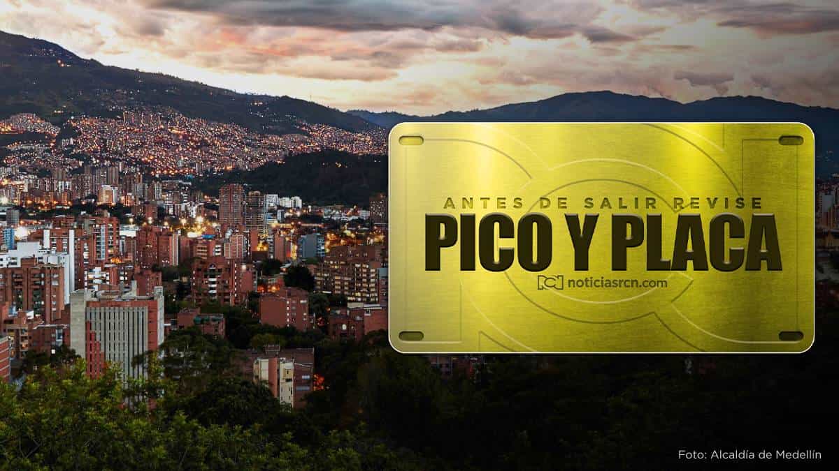 Pico y placa en Medellín para marzo de 2022: consulte aquí la medida