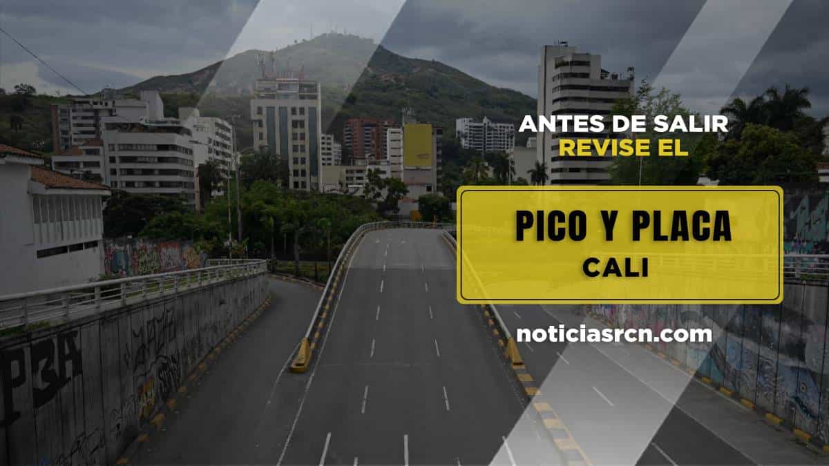 Pico y placa Cali: Medida del 20 al 24 de diciembre de 2021