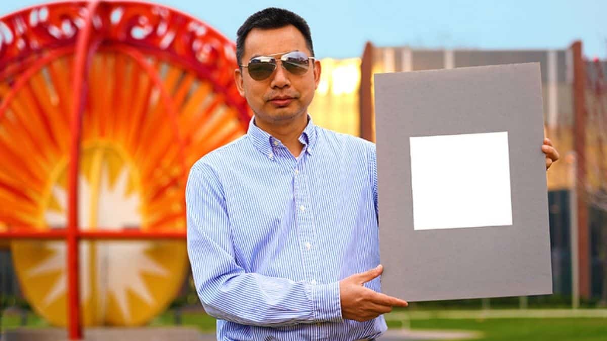 Crean una pintura ‘ultra blanca’ para reemplazar el aire acondicionado (Universidad de Purdue)