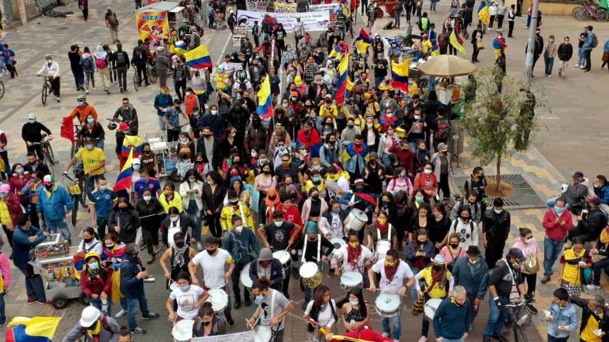 Plan de la Policía de Bogotá para atender protestas del 28 de enero