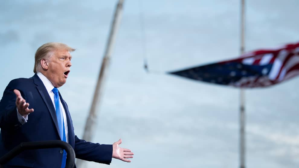 Donald Trump fue abucheado