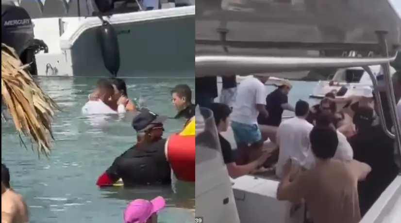 En playa colombiana, durante una pelea, pareja fue captada teniendo relaciones sexuales: video