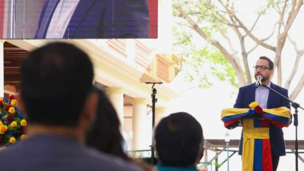 Juan Fernando Velasco, candidato presidencial en Ecuador