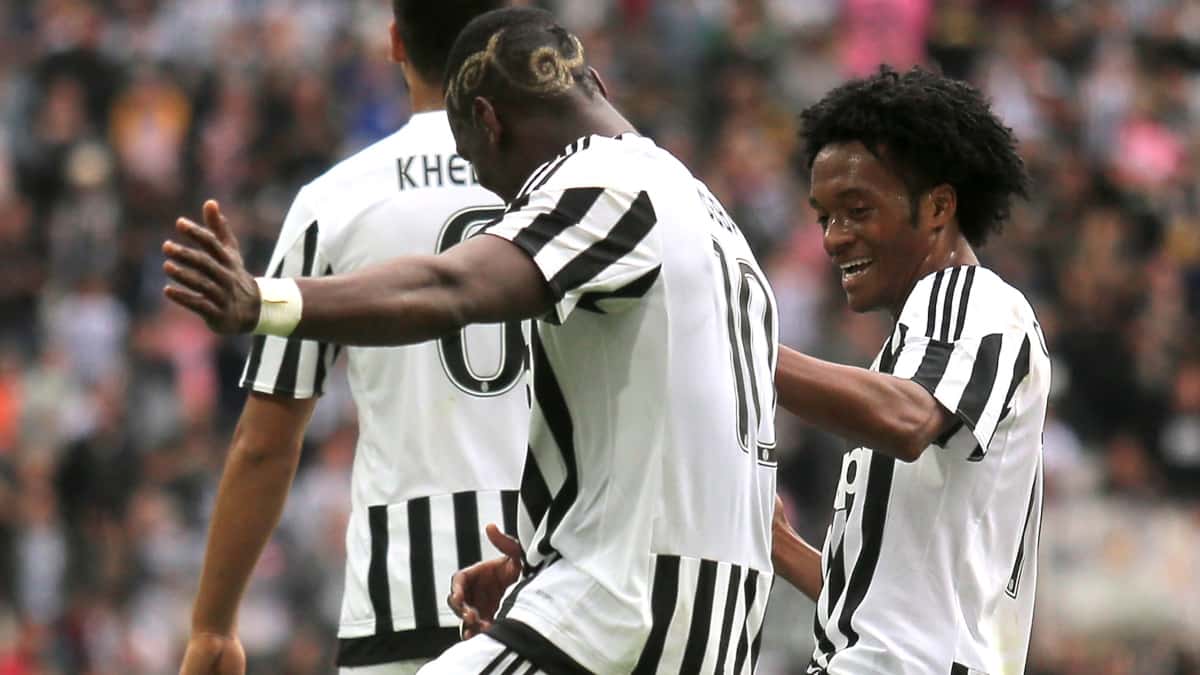 Paul Pogba, nuevo jugador del Juventus de Cuadrado