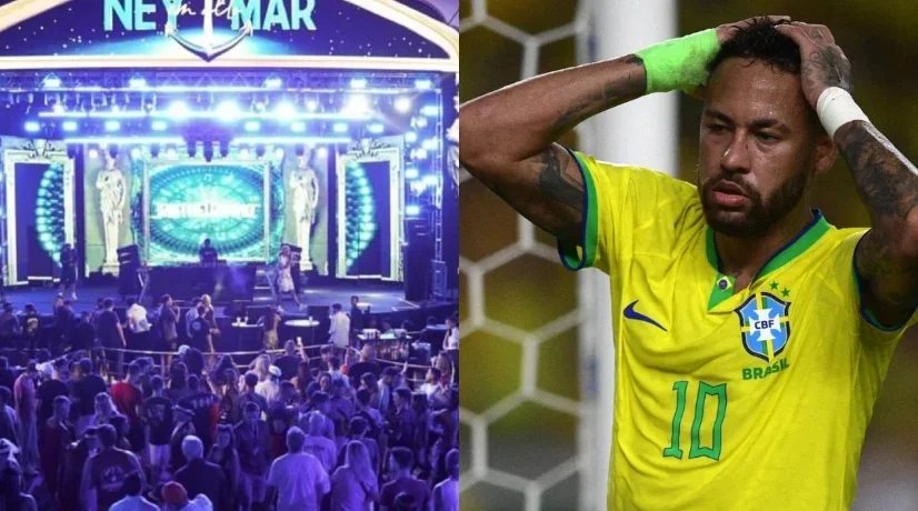 Polémica en el crucero de Neymar