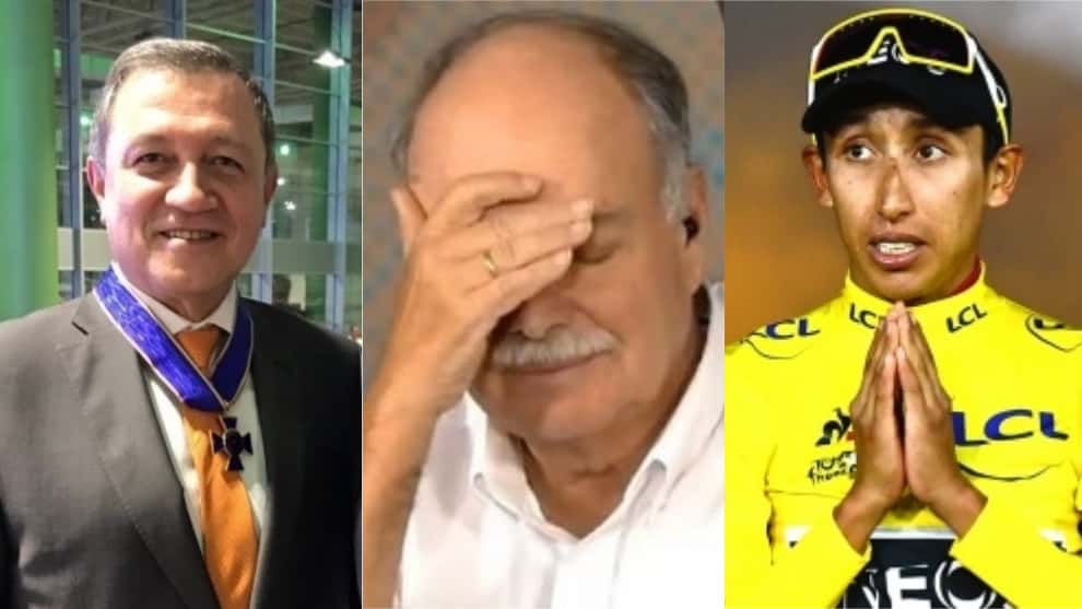 Ernesto Macías, Iván Mejía y Edgan Bernal.