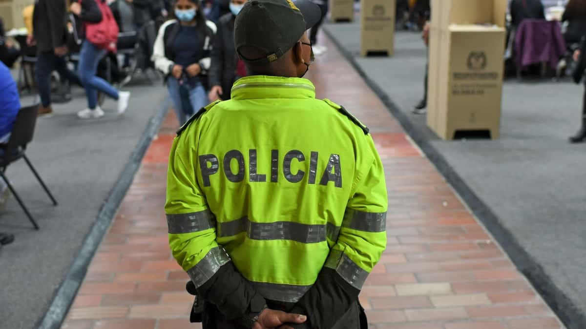 Policía asesinado en Bogotá