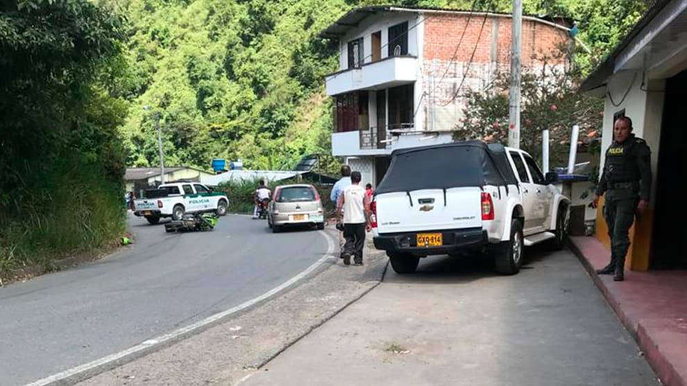 Asesinan a un policía y hieren a un militar en Samaniego, Nariño