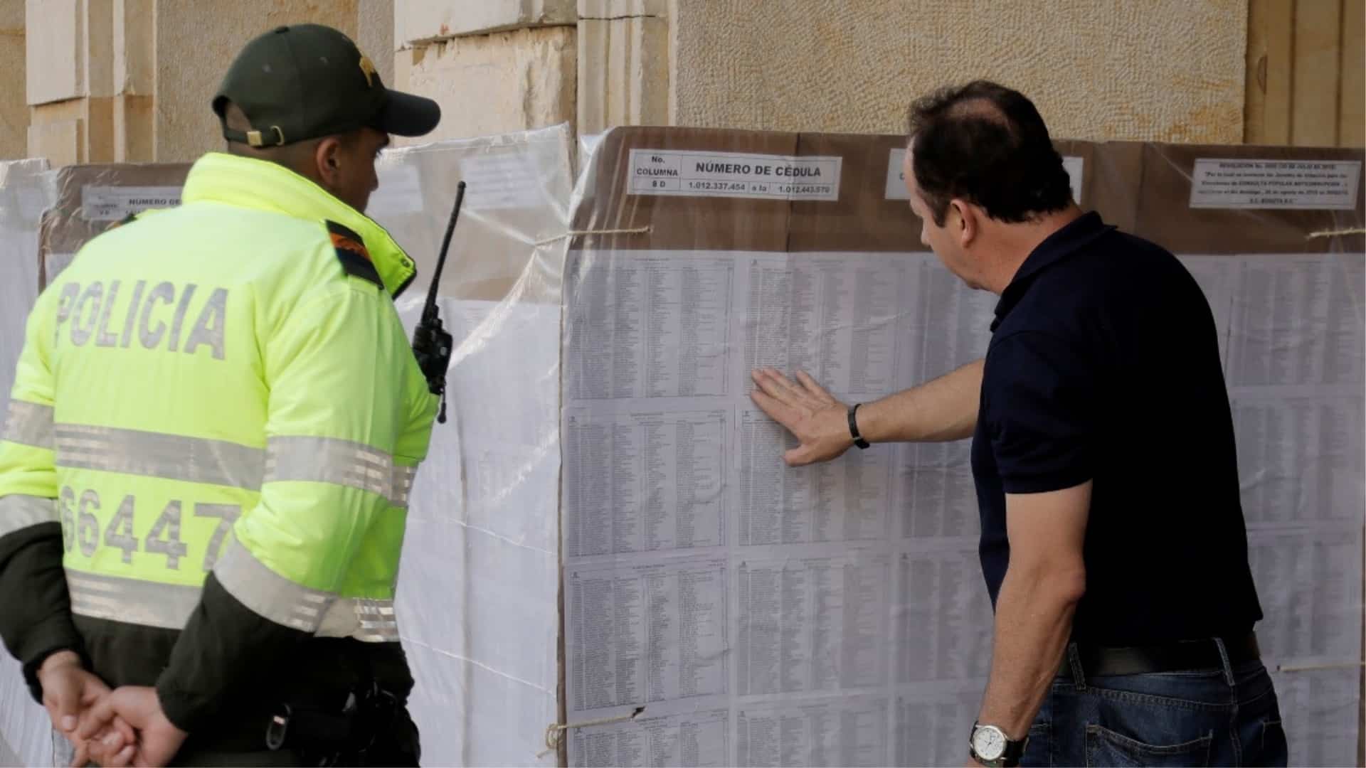 Más de 165.000 uniformados estarán a cargo de las elecciones en el país