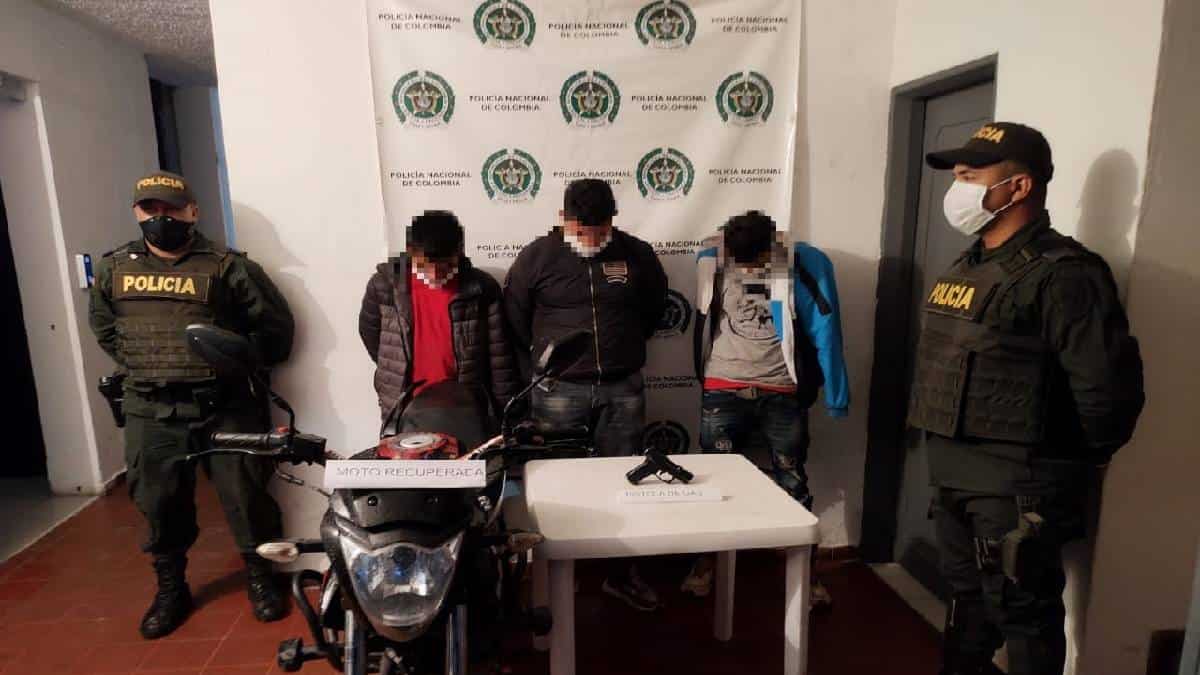 Capturan tres hombres dedicados al hurto de automotores en el Tolima